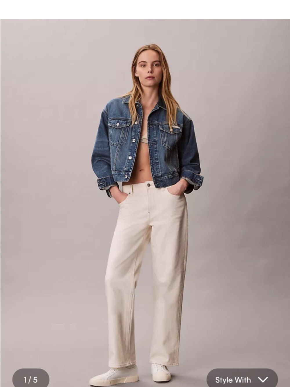 Calvin Klein 90’s relaxed straight jean